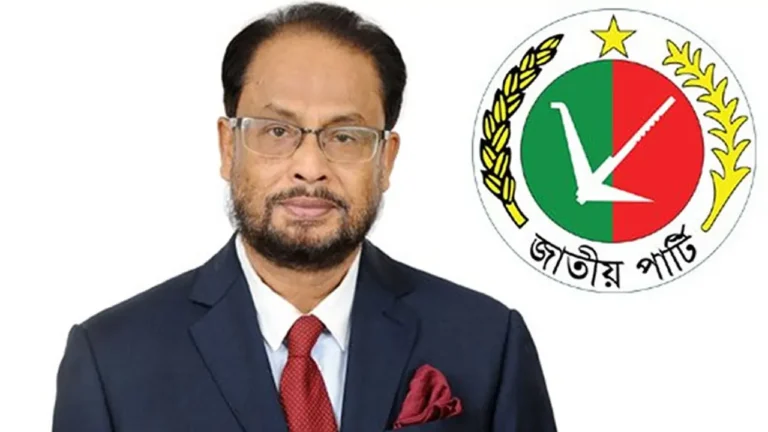 শারদীয় দুর্গাপূজায় জাতীয় পার্টি চেয়ারম্যানের বাণী