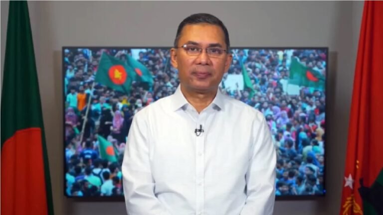 শারদীয় দুর্গাপূজার শুভেচ্ছা জানালেন তারেক রহমান