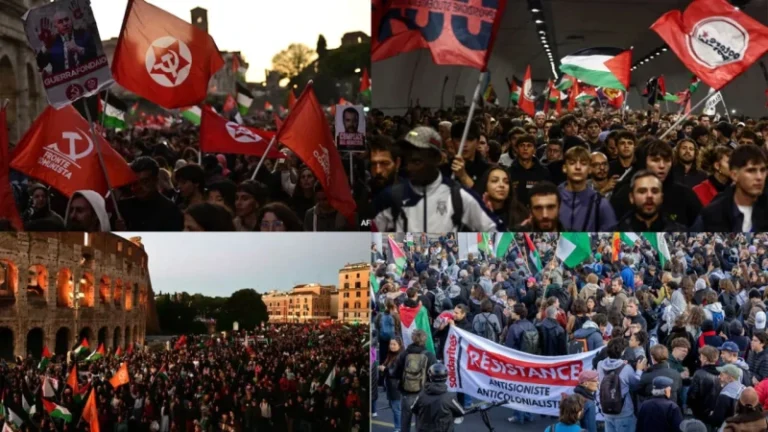 মানবিক ফ্লোটিলা আটকানোয় বিশ্বজুড়ে ইসরায়েলবিরোধী তীব্র বিক্ষোভ