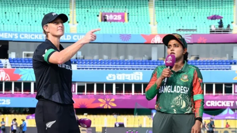 নিউজিল্যান্ডের বিপক্ষে দুই পরিবর্তন নিয়ে ফিল্ডিংয়ে বাংলাদেশ