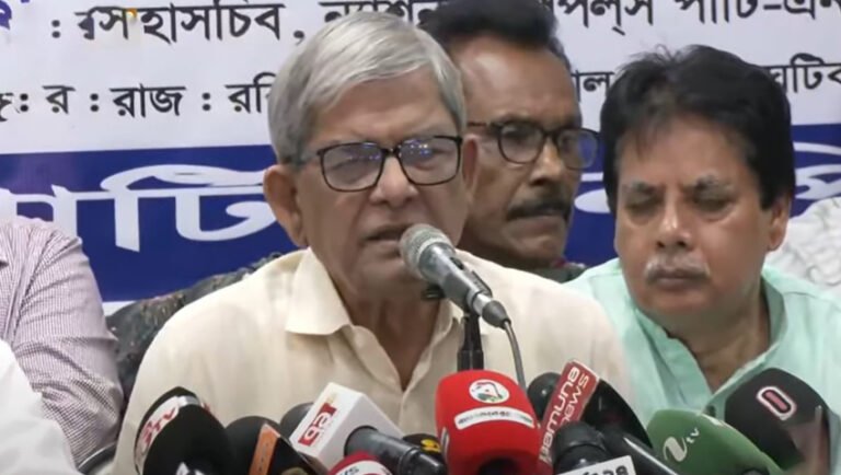 নির্বাচনকে বিলম্বিত করার জন্যই পিআরের দাবি : ফখরুল