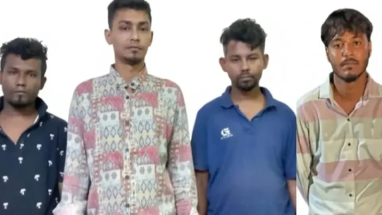 নারায়ণগঞ্জে নিরাপত্তা প্রহরীকে ইট দিয়ে হত্যার ভিডিও ভাইরাল, গ্রেপ্তার ৪