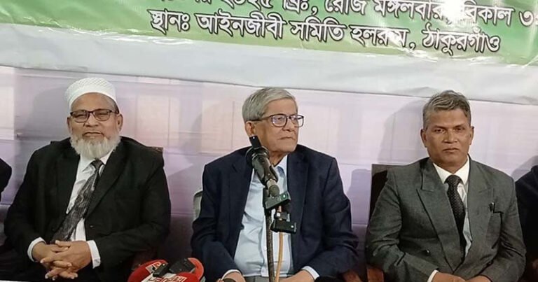 নির্বাচন ব্যাহত হওয়ার শঙ্কা নেই: মির্জা ফখরুল