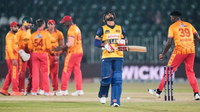 শ্রীলঙ্কাকে গুঁড়িয়ে জিম্বাবুয়ের বড় জয়