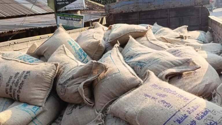 শেরপুরে অবৈধভাবে মজুত ২৪৮ বস্তা চাল জব্দ, টিসিবি ডিলার আটক
