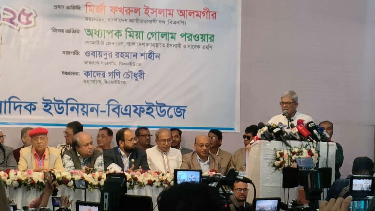 ‘ভিন্ন মত প্রকাশ করলেই শত্রু ভাবা হয়’: মির্জা ফখরুল