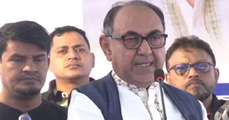 ‘যারা মুক্তিযুদ্ধের বিরোধিতা করেছে, তারাই এখন ভোট চাইছে’: মির্জা আব্বাস