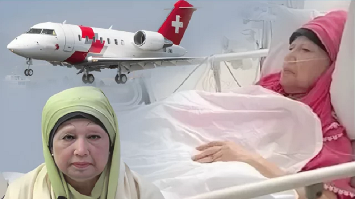 কারিগরি ত্রুটিতে পিছিয়ে গেল খালেদা জিয়ার লন্ডন যাত্রা