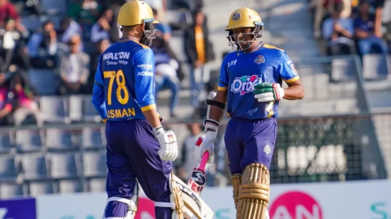 বিপিএলে রাজশাহীকে ৫ উইকেটে হারিয়ে ঢাকা ক্যাপিটালসের যাত্রা শুরু