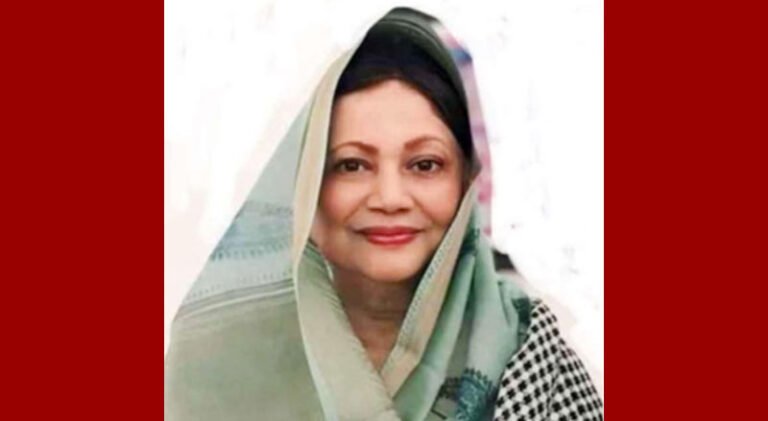 স্বতন্ত্র প্রার্থীতা প্রত্যাহার করলেন মওদুদ আহমেদের সহধর্মিণী