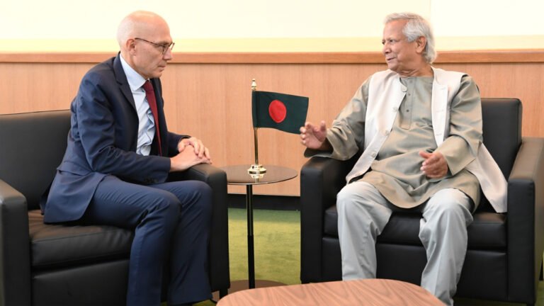 নির্বাচনে ভুয়া তথ্য মোকাবিলায় জাতিসংঘের সহায়তা চাইলেন প্রধান উপদেষ্টা