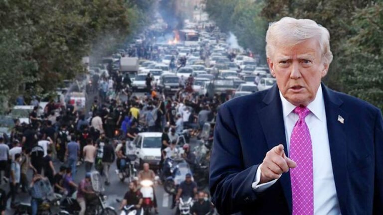 ইরানের বিক্ষোভকারীদের আন্দোলন চালিয়ে যাওয়ার আহ্বান ট্রাম্পের