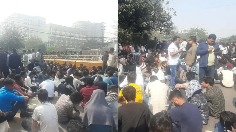 তিন দাবিতে ইসির সামনে ছাত্রদলের অবস্থান কর্মসূচি