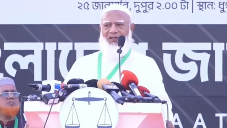 গণঅভ্যুত্থানে কোনো একক মাস্টারমাইন্ড ছিলো না: জামায়াত আমির