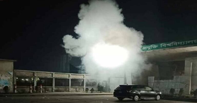 গোবিপ্রবির প্রধান ফটকে ককটেল বিস্ফোরণ, শিক্ষার্থীদের মধ্যে আতঙ্ক