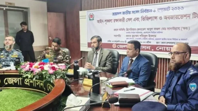 সুষ্ঠু ও গ্রহণযোগ্য নির্বাচন নিশ্চিত করতে কোনো ছাড় দেওয়া হবে না: নির্বাচন কমিশনার