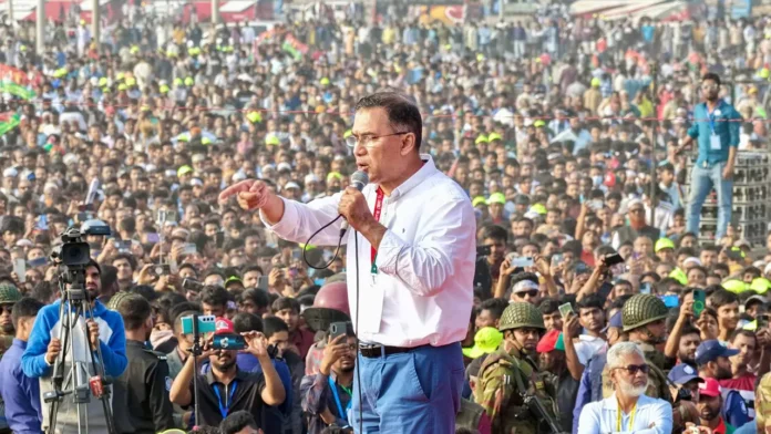 স্বৈরাচারের পতন হয়েছে, এখন সময় দেশ গড়ার: তারেক রহমান