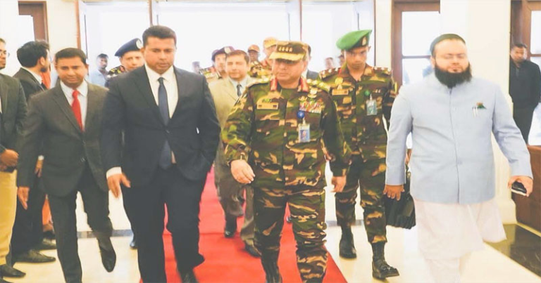 অবাধ সুষ্ঠু শান্তিপূর্ণ নির্বাচনে সর্বাত্মক সহযোগিতা দেবে সেনাবাহিনী