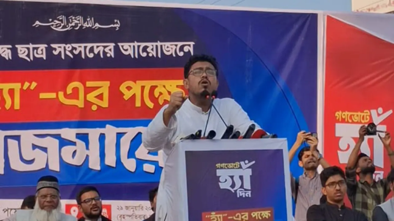 শেরপুরে জামায়াত নেতা হত্যার দায় তারেক রহমানকে নিতে হবে: সাদেক কায়েম