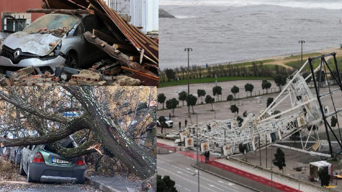 পর্তুগালে ঝড়ো বাতাস ও টানা বৃষ্টিতে বিপর্যস্ত জনজীবন, নিহত ৫