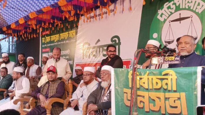 ১১ দলীয় জোট ক্ষমতায় এলে দেশে চিরতরে দুর্নীতি বন্ধ হবে: ডা. তাহের