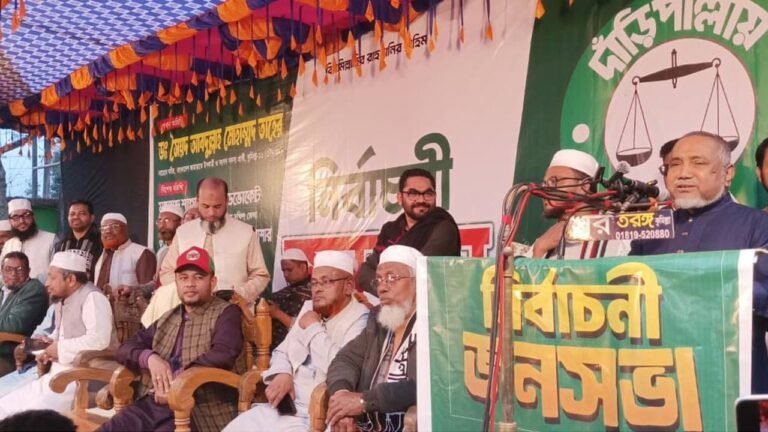 ১১ দলীয় জোট ক্ষমতায় এলে দেশে চিরতরে দুর্নীতি বন্ধ হবে: ডা. তাহের