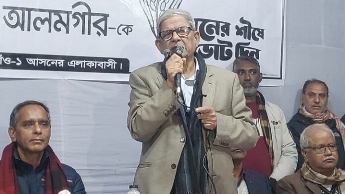 আমি মানুষের কথা বলতেই থাকবো, সমালোচনা আমি পরোয়া করি না: মির্জা ফখরুল