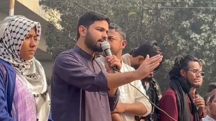 ইনকিলাব মঞ্চের সদস্য সচিব আব্দুল্লাহ আল জাবের গুলিবিদ্ধ