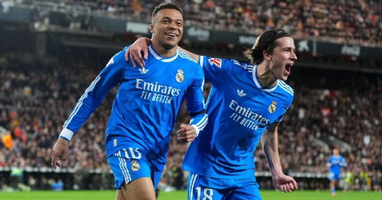 মেস্তায়ায় ভ্যালেন্সিয়াকে হারিয়ে রিয়ালের জয়যাত্রা অব্যাহত