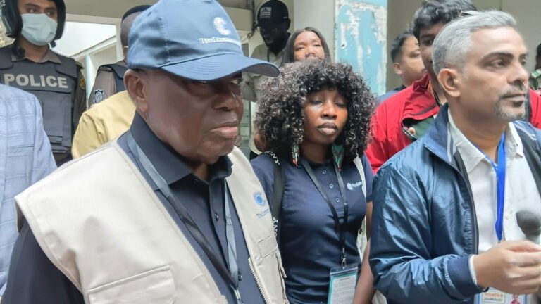 ভোটের পরিবেশ দেখে সন্তুষ্ট কমনওয়েলথ পর্যবেক্ষক দলের প্রধান আকুফো আদো