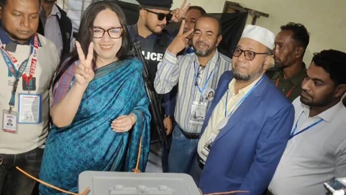 আশুগঞ্জের ৮ কেন্দ্রে জোর করে ব্যালটে সিল মারার পাঁয়তারা হয়েছে: রুমিন ফারহানা