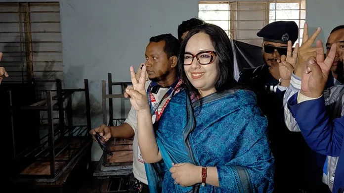 ব্রাহ্মণবাড়িয়া-২: ৪৫ কেন্দ্রের ভোটে এগিয়ে রুমিন ফারহানা