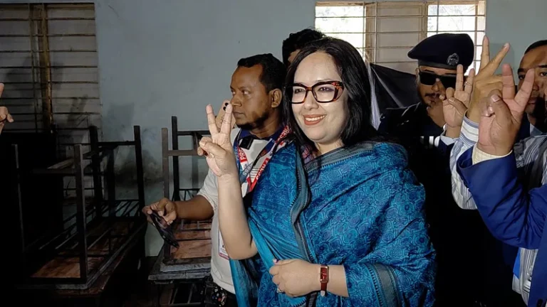 ব্রাহ্মণবাড়িয়া-২: ৪৫ কেন্দ্রের ভোটে এগিয়ে রুমিন ফারহানা