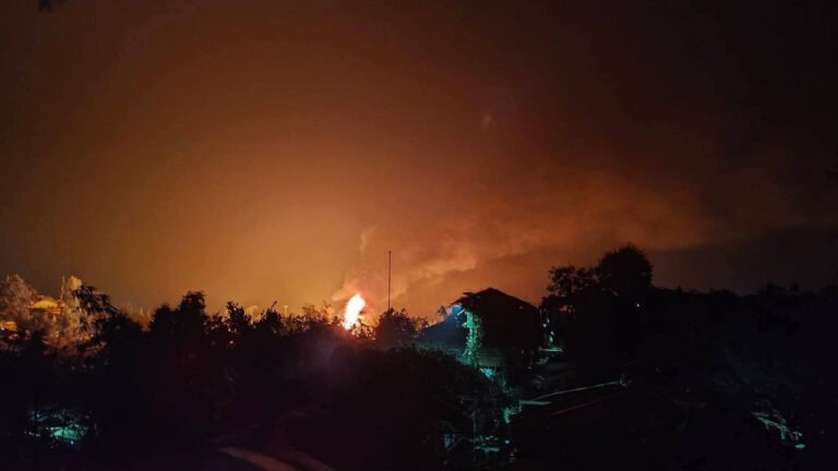 উখিয়ায় রোহিঙ্গা ক্যাম্পে ভয়াবহ অগ্নিকাণ্ড, নিহত ১