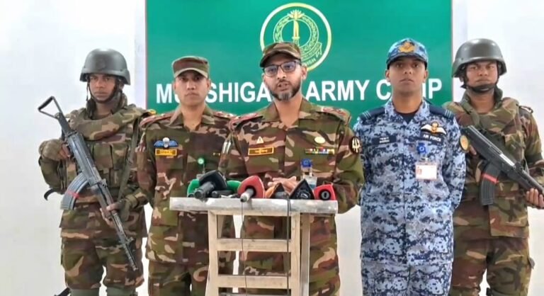 মুন্সীগঞ্জে জসিম উদ্দিন হত্যা: নির্বাচন-পরবর্তী নয়, পারিবারিক দ্বন্দ্বের জেরে- সেনাবাহিনী