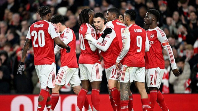 উইগানকে উড়িয়ে এফএ কাপের পঞ্চম রাউন্ডে আর্সেনাল