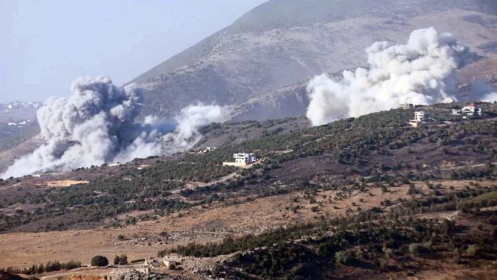 সিরিয়া-লেবানন সীমান্তে ইসরায়েলি বিমান হামলা, নিহত অন্তত ৫