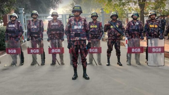 শপথ অনুষ্ঠানে নিরাপত্তায় সংসদ ভবন এলাকায় ১২ প্লাটুন বিজিবি মোতায়েন