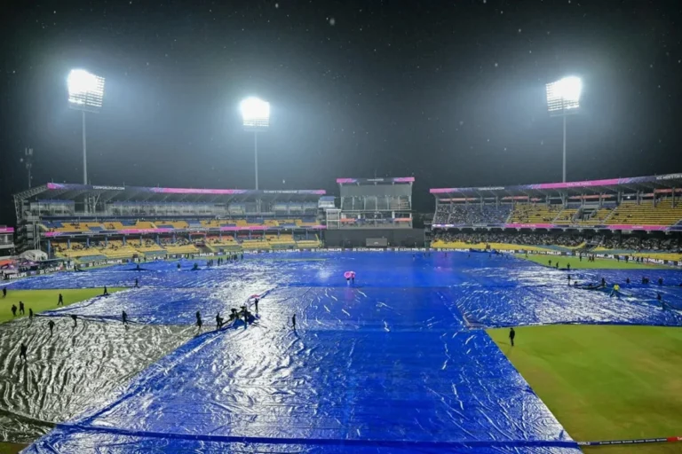 বৃষ্টিতে পরিত্যক্ত পাকিস্তান-নিউজিল্যান্ড ম্যাচ