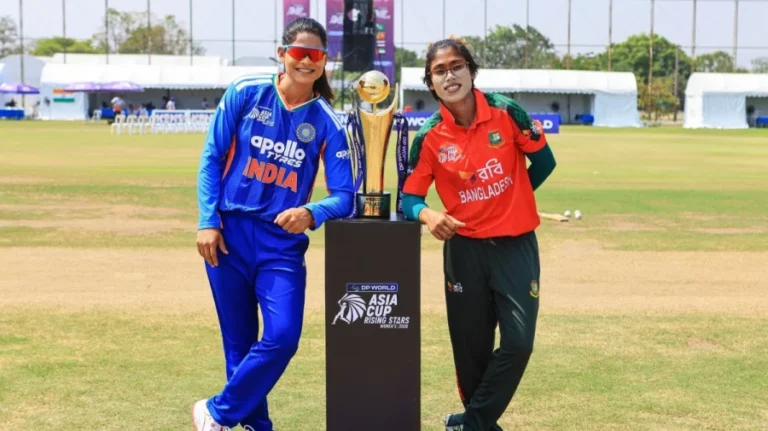 এশিয়া কাপ রাইজিং স্টারস ফাইনালে ভারতের কাছে হেরে শিরোপা হাতছাড়া বাংলাদেশের