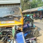 গাইবান্ধার সাদুল্লাপুরে কার্গো–ইজিবাইক সংঘর্ষে নিহত ২, আহত ৫