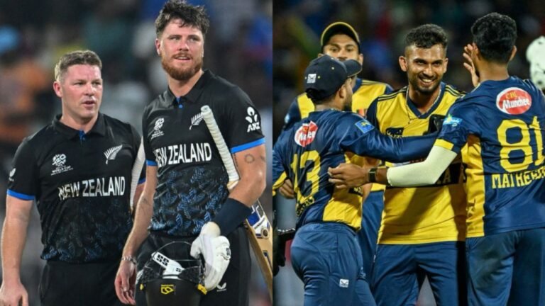 কলম্বোয় শ্রীলঙ্কা–নিউজিল্যান্ড লড়াই, সেমির দৌড়ে টিকে থাকতে জয়ই লক্ষ্য