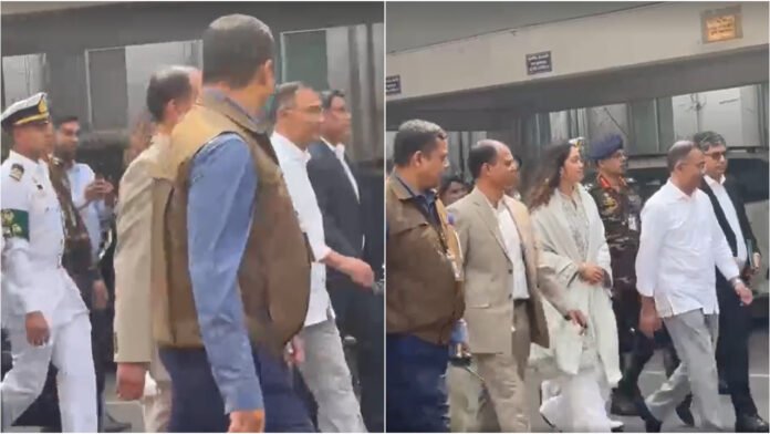 একুশে পদক প্রদান অনুষ্ঠানে হেঁটে গেলেন প্রধানমন্ত্রী তারেক রহমান