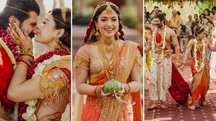 উদয়পুরে তেলুগু রীতিতে বিয়ে সম্পন্ন, ছবি প্রকাশ করলেন বিজয়-রাশমিকা