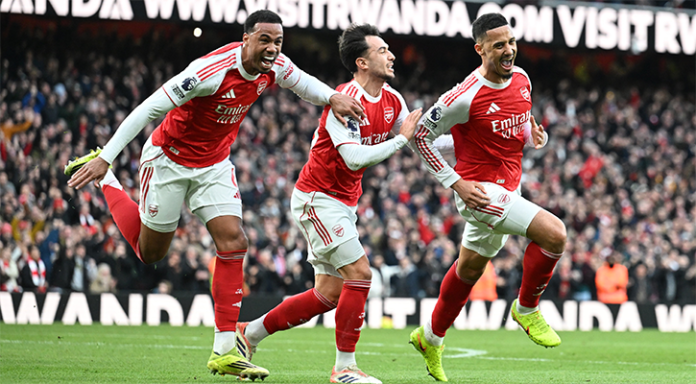 লন্ডন ডার্বিতে চেলসিকে হারিয়ে লিগ টেবিলের শীর্ষে আর্সেনাল