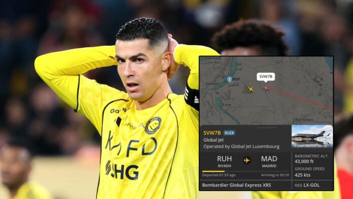 সৌদিতে ব্যাপক ড্রোন হামলা: ব্যক্তিগত বিমানে যুদ্ধকবলিত সৌদি ছেড়েছেন রোনালদো!