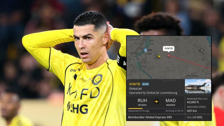 সৌদিতে ব্যাপক ড্রোন হামলা: ব্যক্তিগত বিমানে যুদ্ধকবলিত সৌদি ছেড়েছেন রোনালদো!