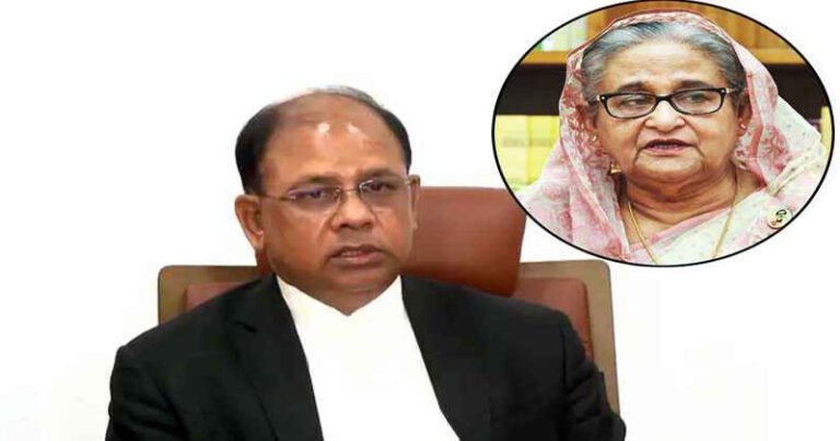 শেখ হাসিনাকে দেশে ফেরাতে নতুন উদ্যোগ নিচ্ছে সরকার: চিফ প্রসিকিউটর