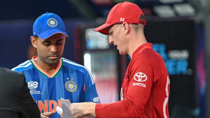 সেমিফাইনালে টস জিতে ভারতকে ব্যাটিংয়ে পাঠাল ইংল্যান্ড