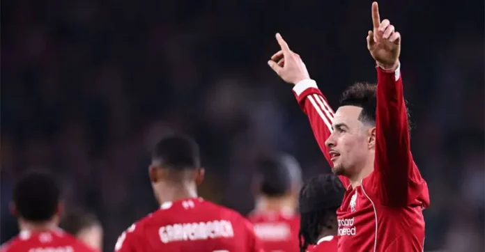 উলভসকে হারিয়ে এফএ কাপের কোয়ার্টার ফাইনালে লিভারপুল